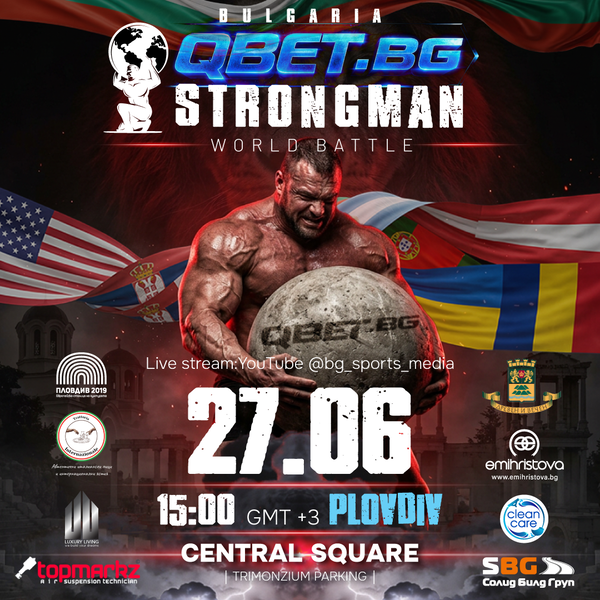 QBet Strongman World Battle Bulgaria